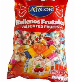 CARAMELOS RELLENOS MULTIFRUTAS