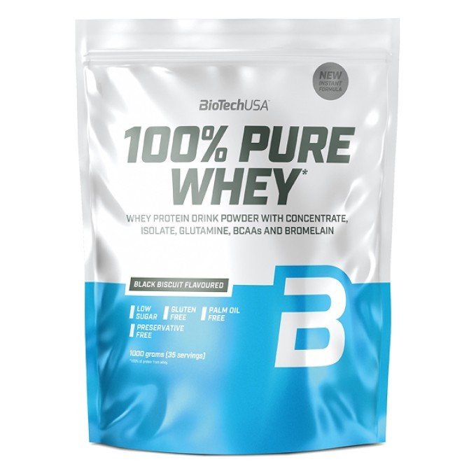 100% PURE WHEY SABOR BLACK BISCUIT (OREO) 1KG BIOTECH