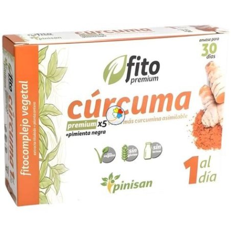 FITO PREMIUM CURCUMA 30 CAPSULAS PINISAN