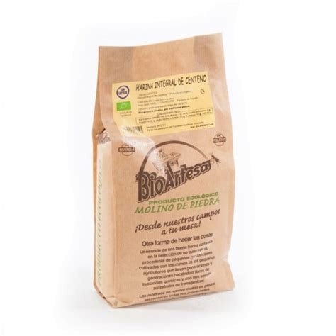 HARINA DE CENTENO INTEGRAL 1KG. BIOARTESA