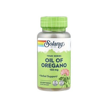 ACEITE OREGANO SOLARAY 150 MG PERLAS