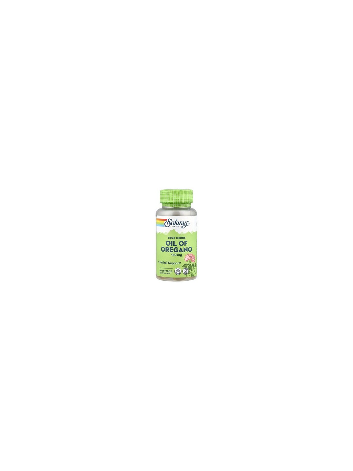 ACEITE OREGANO SOLARAY 150 MG PERLAS