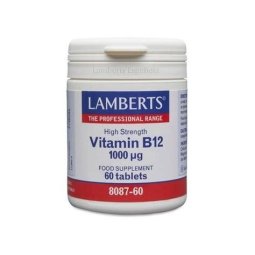 VITAMINA B12 1000 MCG 60 COMPRIMIDOS LAMBERTS