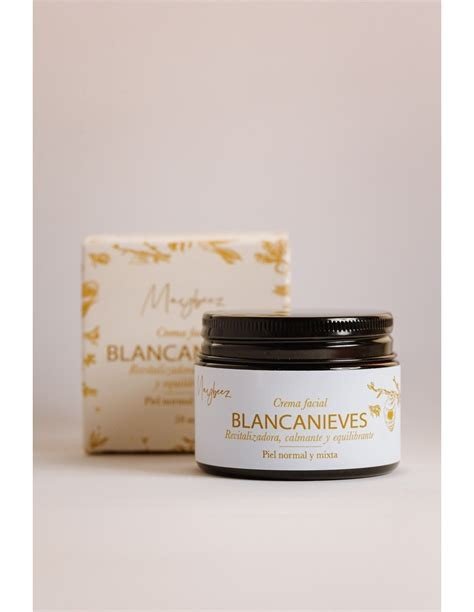 CREMA FACIAL BLANCA NIEVES 60 ML PIEL NORMAL/MIXTA MAYBEEZ