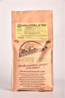HARINA DE TRIGO INTEGRAL 1KG. BIOARTESA
