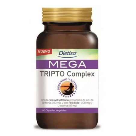 MEGA TRIPTO COMPLEX 60 CAPSULAS VEGETALES DIETISA