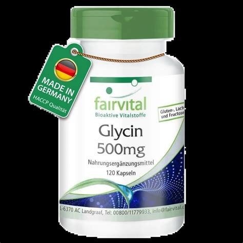 GLICINA 500MG PASTILLAS FAIRVITAL