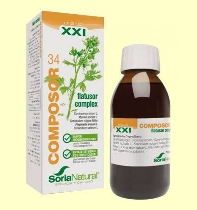 COMPOSOR 34 S. XXI FLATUSOR COMPLEX 100 ML SORIA NATURAL