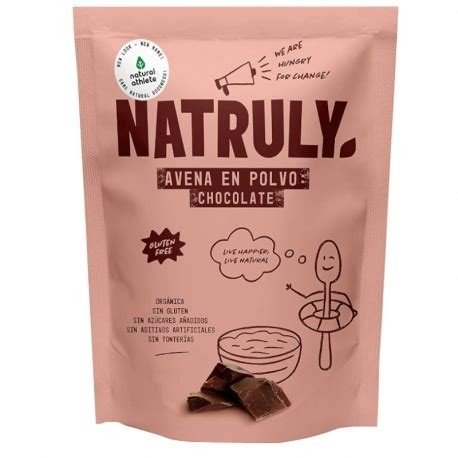 AVENA EN POLVO CHOCOLATE 1 KILO NATRULY