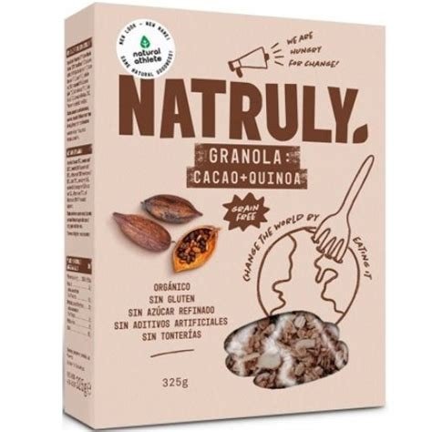 GRANOLA DE CACAO COCO Y QUINOA NATRULY