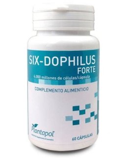 SIX-DOPHILUS FORTE 60CAPS, PLANTAPOL (FOS,LACTOCOCUS,LACTOBACILUS, ETC..)