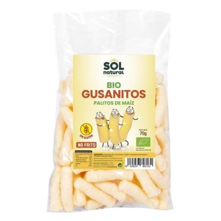 SOL-GUSANITOS DE MAIZ GIGANTES 70 GRS BIO SOL NATURAL