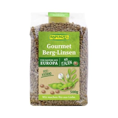 LENTEJAS GOURMET 500GR RAPUNZEL