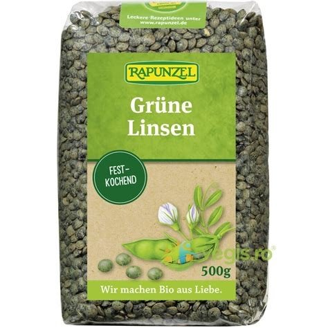 LENTEJAS VERDES 500 G RAPUNZEL