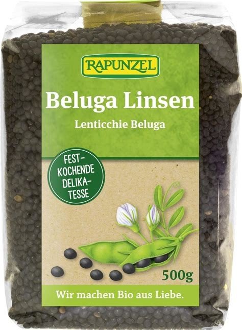 LENTEJAS BELUGA NEGRO 500 G RAPUNZEL