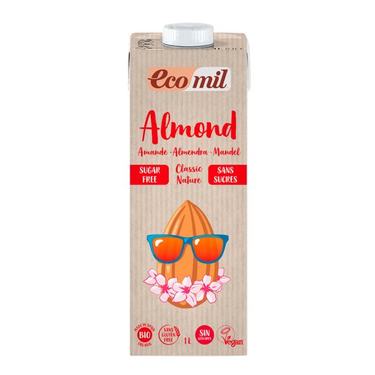 Ecomil Bebida Almendra Nature 1L