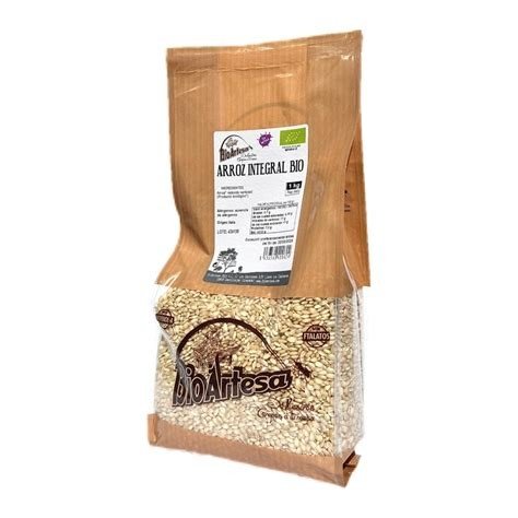ARROZ REDONDO INTEGRAL 1 KG BIOARTESA