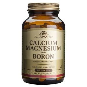 Solgar Calcium Magnesium Plus Boron 100 Comprimidos