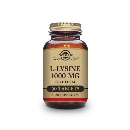 Solgar L-Lisina 1000mg 50 Comprimidos