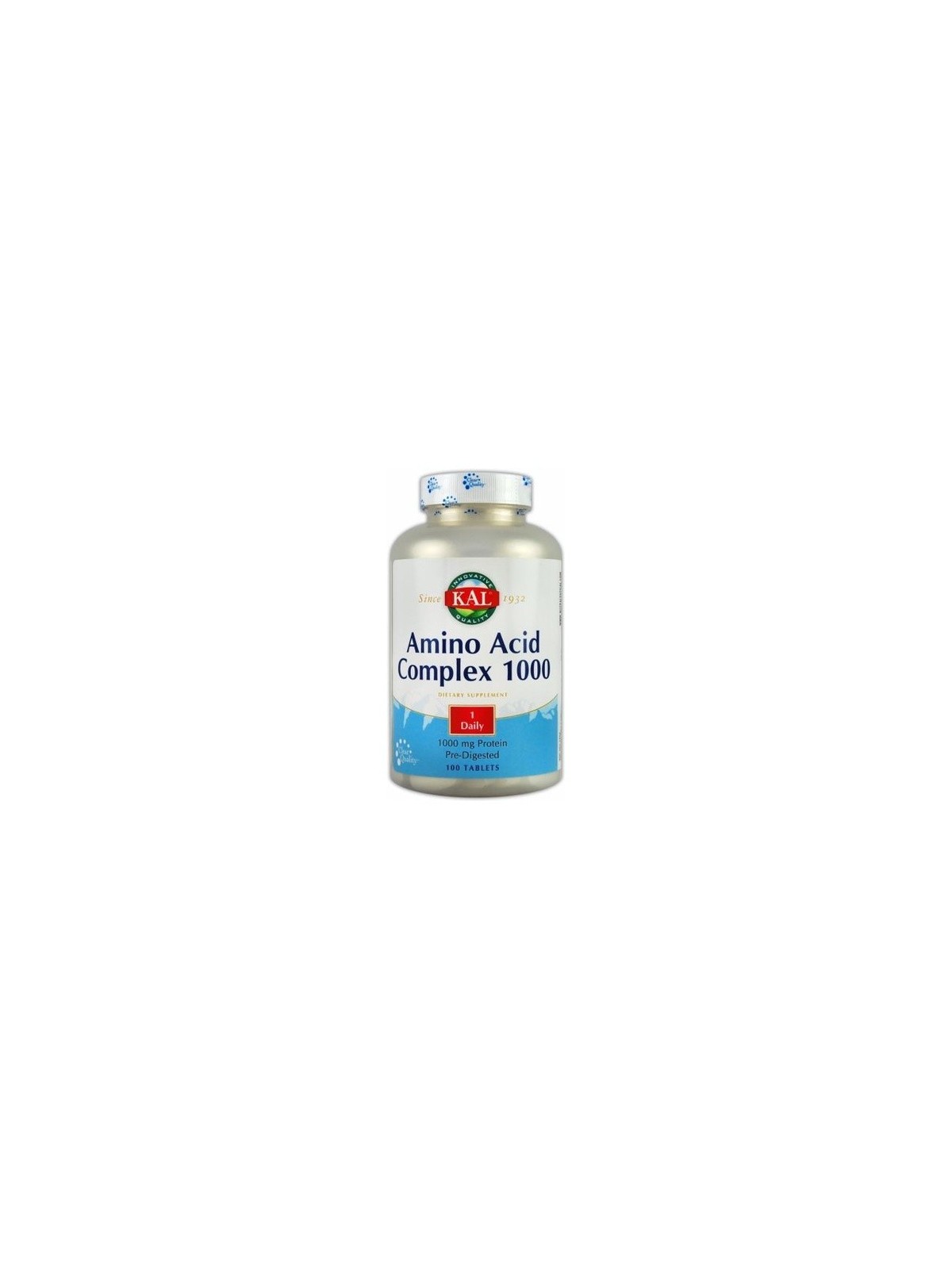AMINO ACID COMPLEX 100CAP KAL SOLARAY