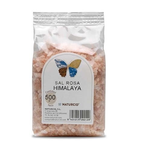 SAL ROSA DEL HIMALAYA GRUESA 500 GR NATURCID