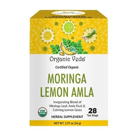 INFUSION MORINGA Y LIMON ORGANIC VEDA