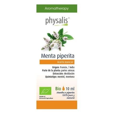 ACEITE ESENCIAL DE MENTA PHYSALIS 10 ML