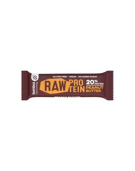 BOMBUS RAW ENERGY PROTEINC CACAUETE