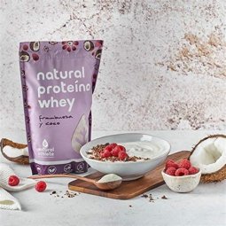 PROTEINA WHEY DE FRAMBUESA Y COCO 350G