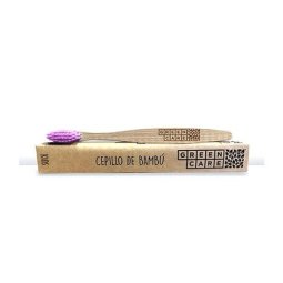 CEPILLO DENTAL BAMBU ADULTO MORADO