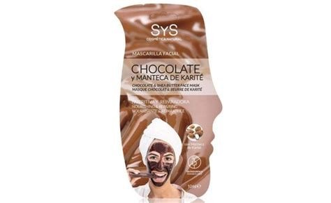 MASCARILLA DE CHOCOLATE Y KARITE FACIAL SYS