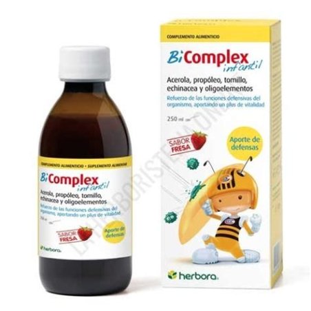 BI-COMPLEX JARABE INFANTIL HERBORA 250ML