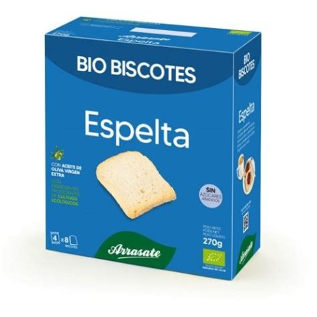 BISCOTES DE ESPELTA ARRASATE 270GR