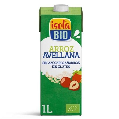 BEBIDA ARROZ AVELLANA 1LT ISOLA BIO