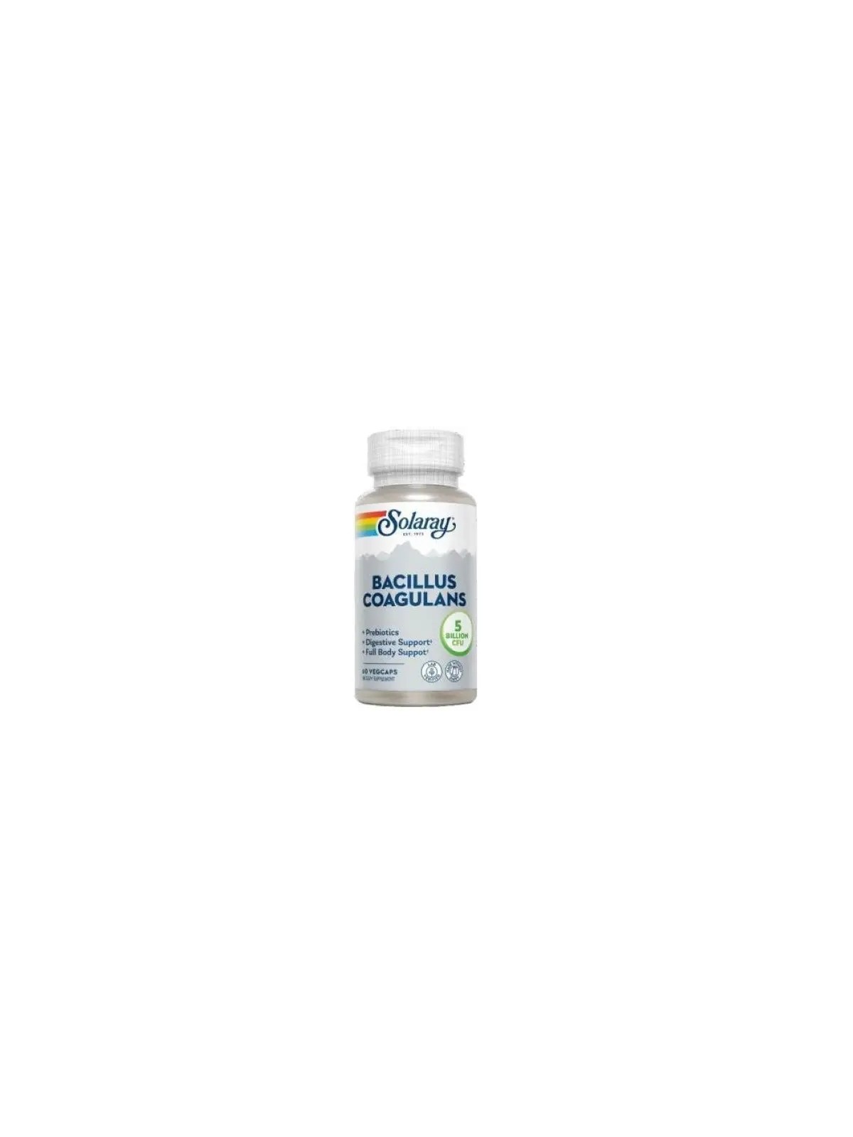 BACILLUS COAGULANS 60CAPS SOLARAY