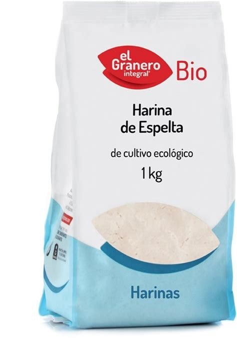 HARINA DE ESPELTA BLANCA BIO 1 KG EL GRANERO