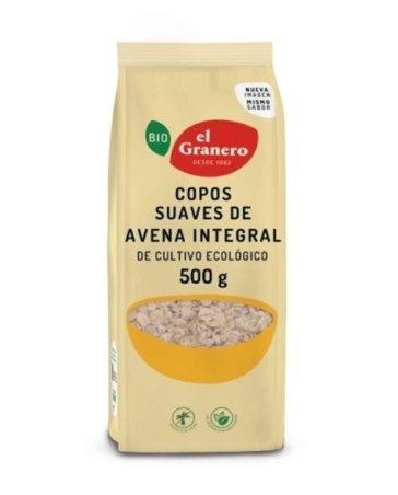 COPOS AVENA 500 GR BIO EL GRANERO