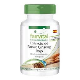 GINSENG ROJO COREANO FAIRVITAL 90 CAPSULAS
