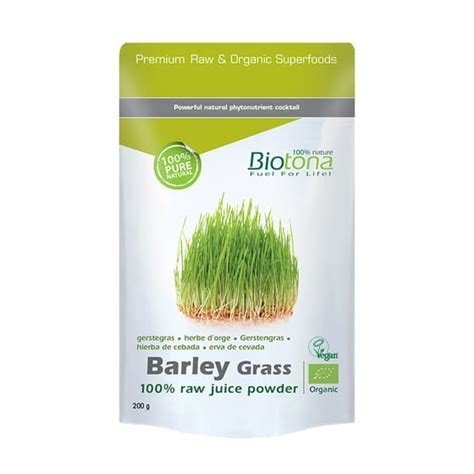 HIERBA DE CEBADA 200G BIOTONA
