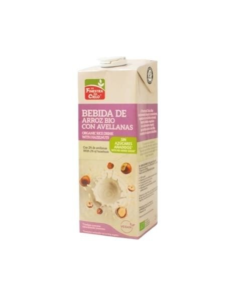 BEBIDA ARROZ AVELLANA S/G 1L FINESTRA