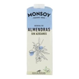 BEBIDA ALMENDRAS SIN GLUTEN MONSOY 1 L