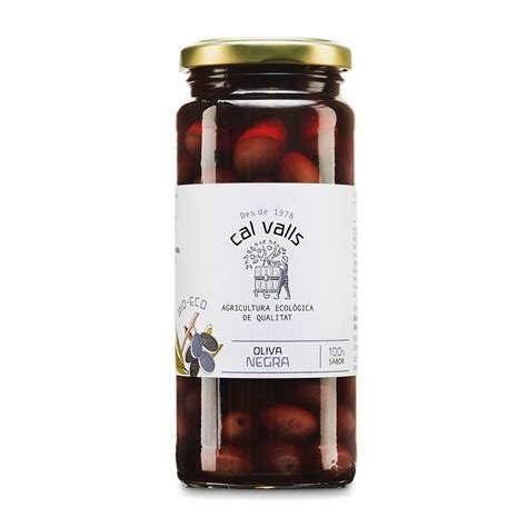 ACEITUNA NEGRA AL NATURAL 335 GR. CALL VALLS