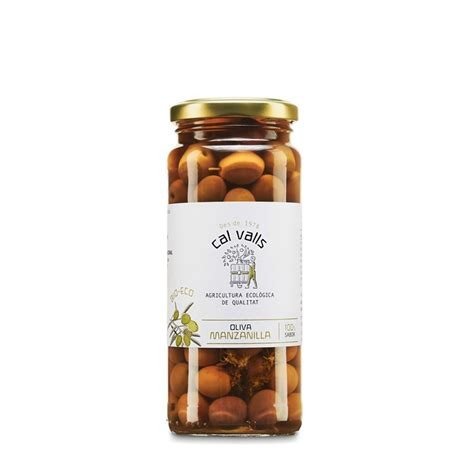 ACEITUNAS MANZANILLA VERDE ECO 200GR CALL VALLS