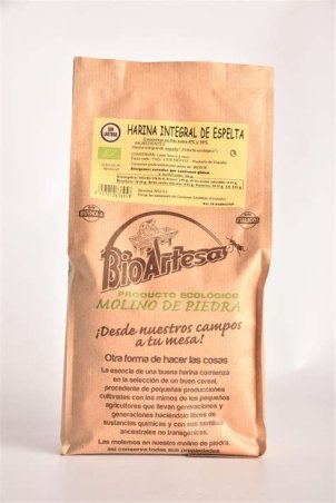 HARINA DE ESPELTA INTEGRAL 1KG. BIOARTESA