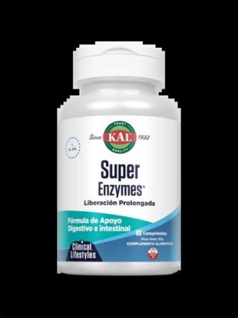 SUPER ENZYMES 60 COMPRIMIDOS KAL