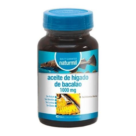 ACEITE HIGADO DE BACALAO 1000 MG NATURMIL