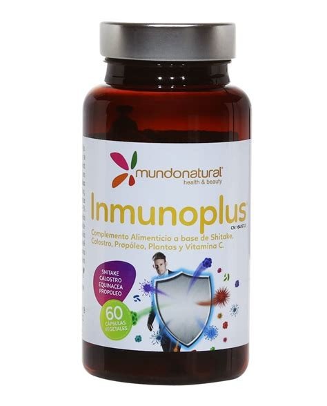 INMUNOPLUS 60 CAPSULAS MUNDO NATURAL