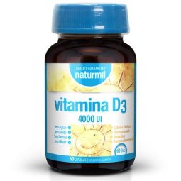 VITAMINA D3 4000 UI 60 CAPSULAS NATURMIL