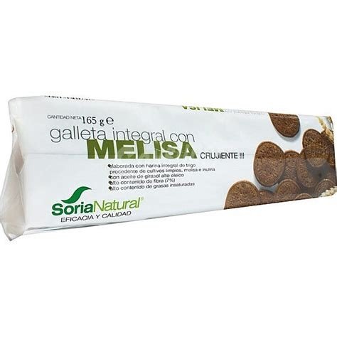 GALLETAS INTEGRAL MELISA 165G SORIA NATURAL