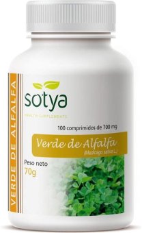 VERDE DE ALFALFA 700MG 100 COMP SOTYA